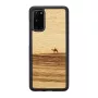 Custodia per smartphone Man and Wood Galaxy S20 Terra nero – cover protettiva per Samsung Galaxy S20