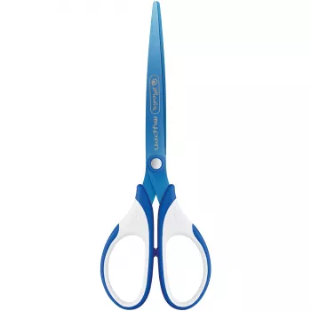 Penna singola Herlitz my.pen punta tagliata blu bianco