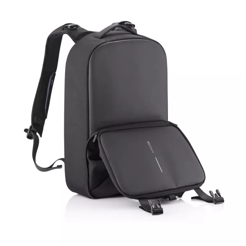 XD Design Bobby Flex Gym Bag P705.801 zaino antifurto, per notebook da 15,6 pollici (39,6 cm), nero