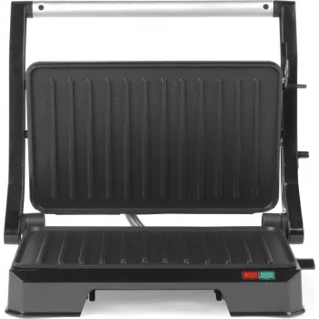 Grill elettrico 2 in 1 per la salute Progress EK5854PVDE con piastre antiaderenti e temperatura regolabile