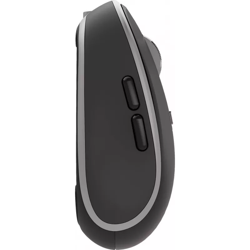 Mouse wireless Dual WiFi+Bluetooth, batteria ricaricabile, 5 tasti