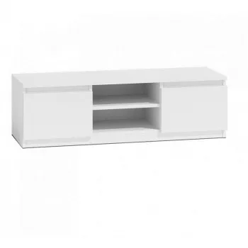 Mobile TV Topeshop RTV120 BIEL 2 ripiani