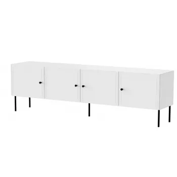 Mobile RTV 4D PALAZZO BIS 201x40x60 bianco opaco