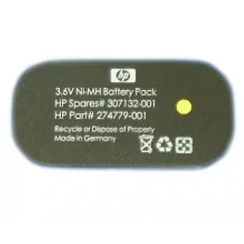 Pacco batteria 3,6 V, 500 mAh NiMH, ovale