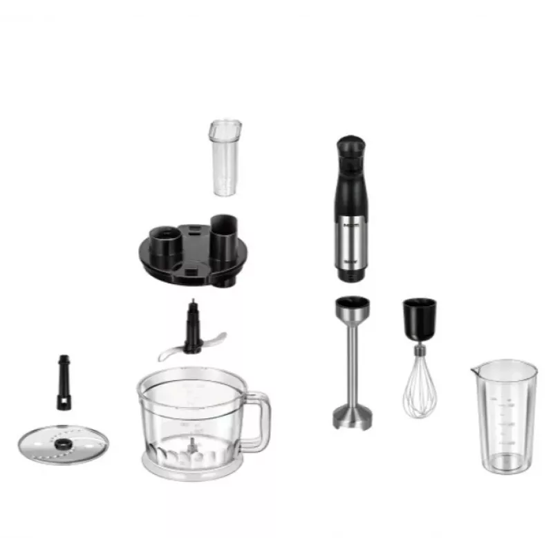 MPM MBL-39M set frullatore a immersione, 1500 W, nero