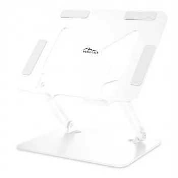 Supporto per laptop MEDIA-TECH – Supporto per laptop MT2661W (bianco)