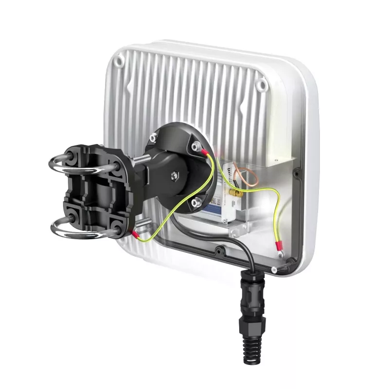 QuWireless QuMax A140M-A antenna LTE direzionale per Teltonika TRB140, PoE/LAN, 6 dBi, IP67, bianca