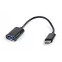 Gembird A-OTG-CMAF2-01 cavo USB 0,2 m USB C USB A nero