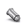 Vention due porte USB A+A (30+30) caricabatterie da auto grigio mini style in lega di alluminio Type