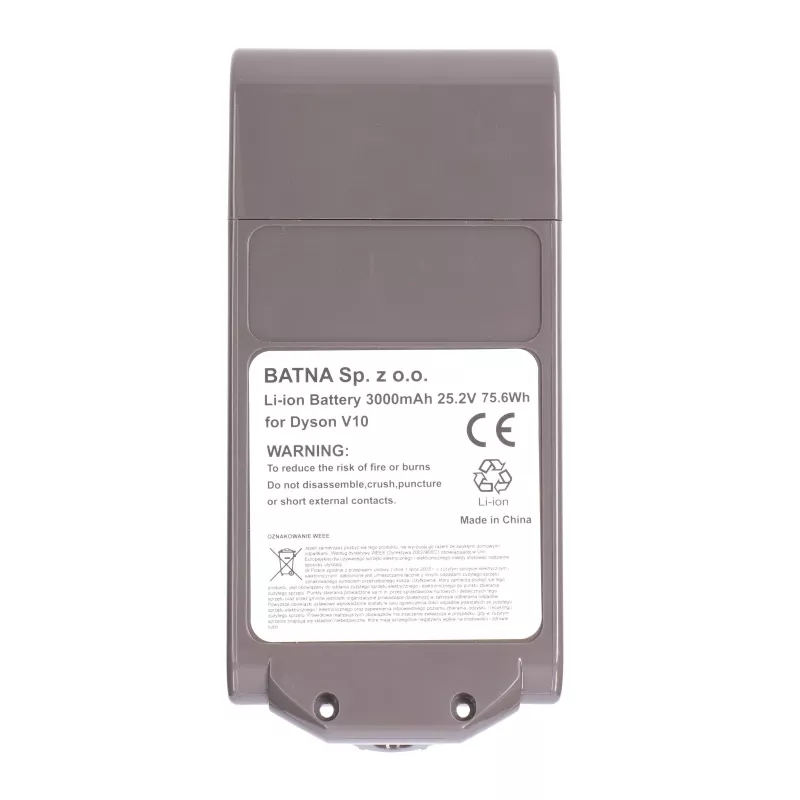 Batteria per aspirapolvere Dyson V10 25.2V 3000mAh