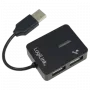 Hub USB LOGILINK UA0139 – 4 porte USB 2.0, 480 Mbit/s, nero
