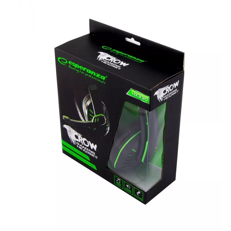 Esperanza cuffie Esperanza CROW EGH330G (nero)
