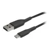 Cavo USB Belkin CAB007bt1MBK 1 m USB A Micro-USB A nero