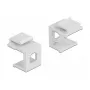 Delock - modulo di ingresso (vuoto) - bianco - 1 porta (confezione da 4) (86819)