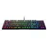 Razer BlackWidow V4 X Tastiera meccanica per gaming, switch gialli, layout US, con filo, nero