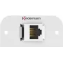 Kindermann 7441000526 Presa RJ-45 alluminio (7441000526)