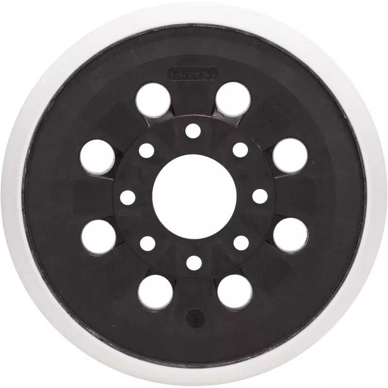 Bosch Accessories 2608000349 platorello, medio-duro, 125 mm, per GEX 125-1 AE diametro 125 mm, adatto per levigatrice orbitale GEX 125-1 AE