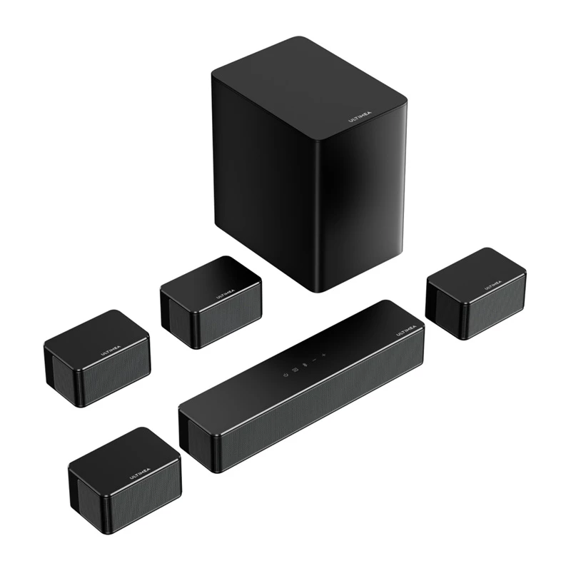 Soundbar Ultimea Poseidon D70 — sistema home cinema compatto, modello UC00Q