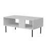 Tavolino Cama Meble LUCCA 100 x 55 x 46 cm, rettangolare bianco