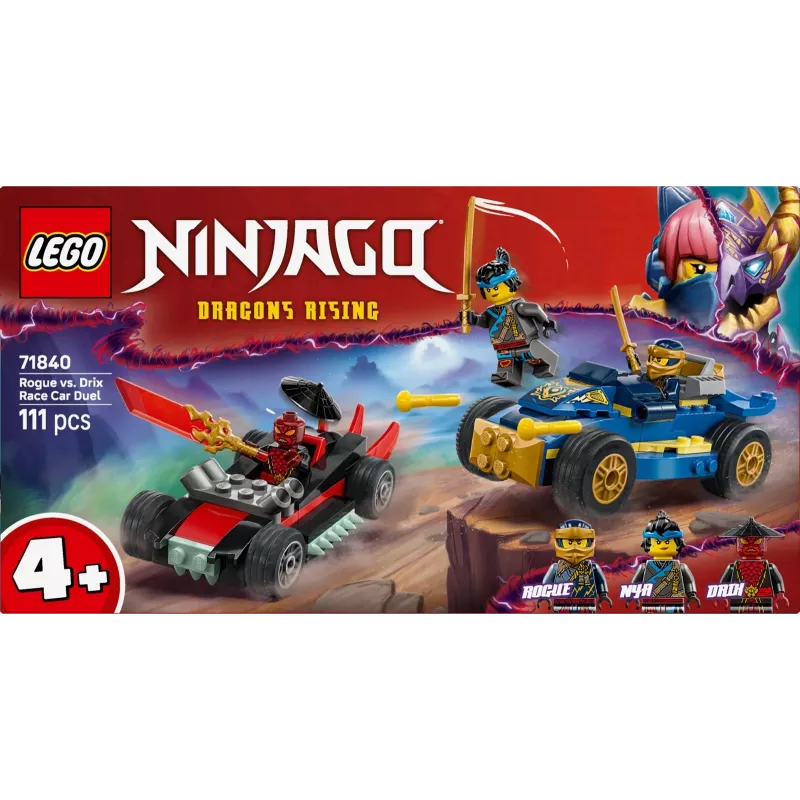Mattoncini Ninjago 71840 Duello Rogue vs. Drix