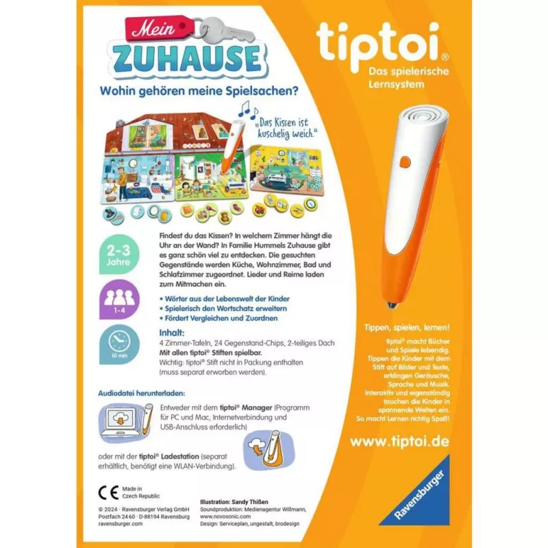 tiptoi My Home, gioco da tavolo