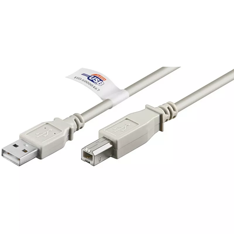 Goobay 50833 Cavo USB grigio