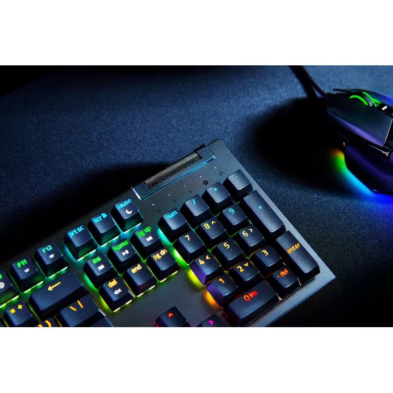 Razer BlackWidow V4 X tastiera gaming cablata, cirillica, switch Yellow, nera