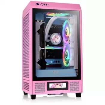 Case per PC Thermaltake Tower 200 Mini Tower Rosa