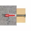 fischer Tassello DUOPOWER 8x40 BigBox grigio chiaro/rosso 450 pezzi richiudibile (570549)
