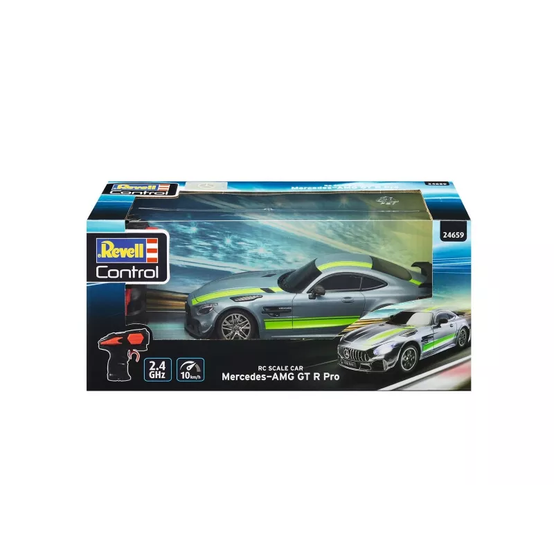 Auto RC in scala Mercedes - AMG GTR Pro