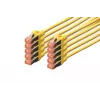 DIGITUS Cavo patch CAT6 S/FTP, 5 m, giallo, confezione da 10