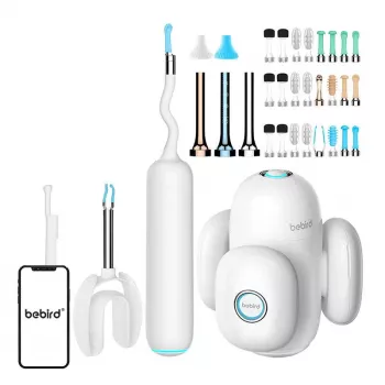 Otoscopio Bebird H30S con telecamera per pulizia orecchie e luce LED