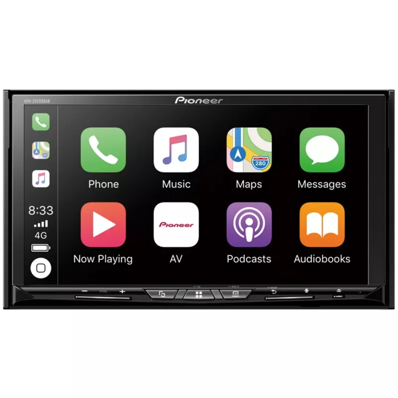 AVH-Z9200DAB, nero, 2 DIN, 50 W, 4.0 canali, 50 W, CD, CD-R, CD-RW, DVD, DVD-