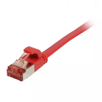Cavo patch RJ45 Synergy 21, CAT6 250MHz, 0,25 m rosso, FTP (U/FTP), TPE (Superflex), piatto, Synergy 21, - Digital/Daten - Rete