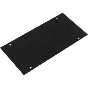 Pannello cieco Omnitronic Modul 2U 176x88 mm per moduli rack