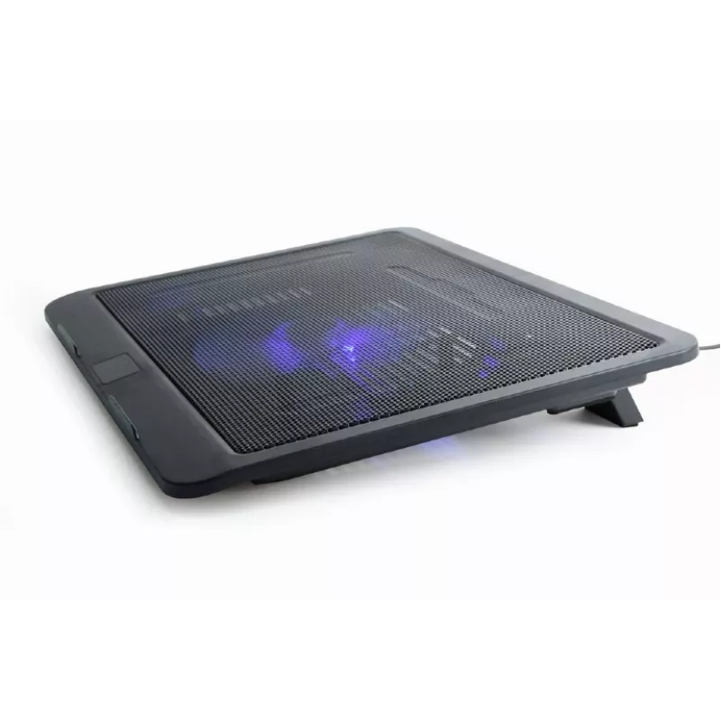 Supporto per laptop Gembird NBS-1F15-04 per laptop fino a 15 inch, nero, ABS, 330×250×25 mm