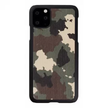 Custodia per smartphone Man and Wood per iPhone 11 Pro Max — mimetica nero