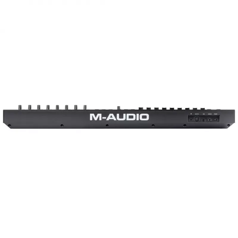 Controller tastiera MIDI M-Audio Oxygen Pro 49 — 49 tasti, 16 pad, 9 fader, display OLED, USB, MIDI-Out