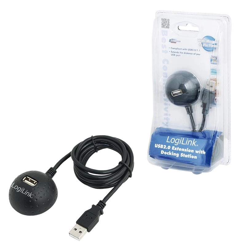 Cavo di prolunga USB 2.0 con connettore di docking
