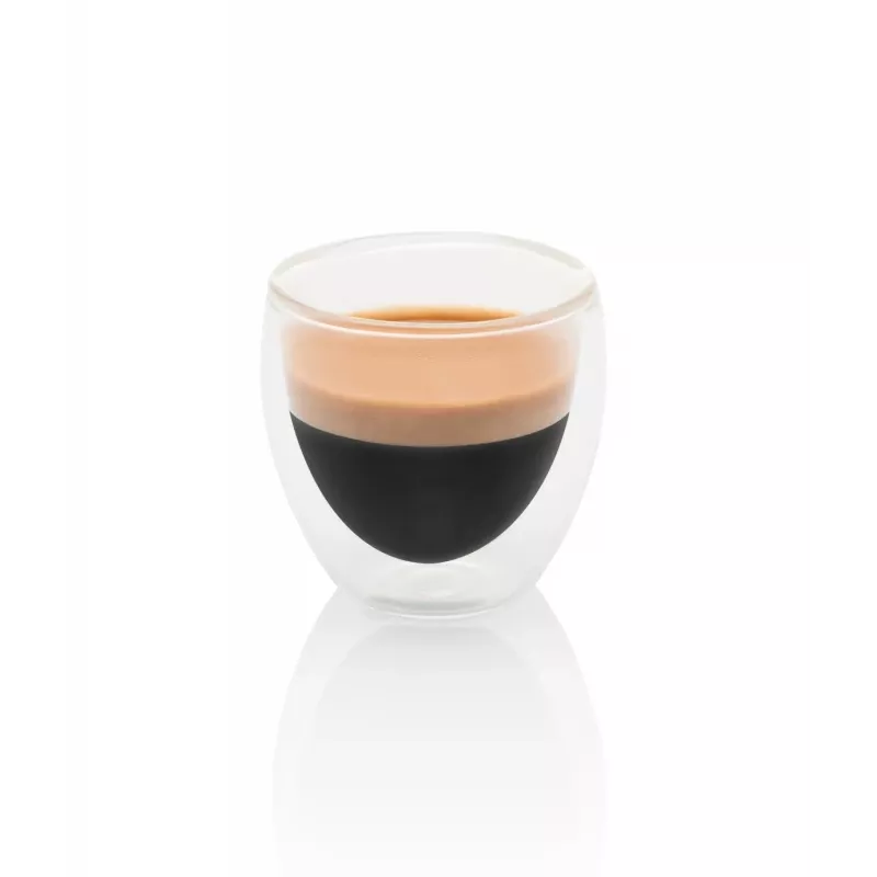 Set di bicchieri per espresso Eta Espresso 80 ml trasparente vetro borosilicato