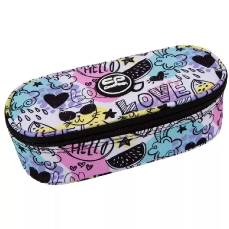 Astuccio portapenne CoolPack Campus MOOD F062934 — design robusto, scomparti spaziosi