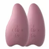 Momcozy LM009 massaggiatore per l'allattamento riscaldante e vibrante, rosa