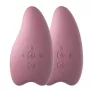 Momcozy LM009 massaggiatore per l'allattamento riscaldante e vibrante, rosa