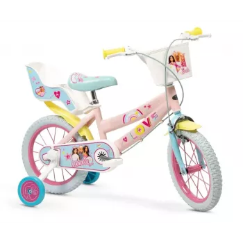 Bicicletta per bambini Toimsa 12 pollici modello 1265 — design Barbie, ruote da 12 pollici, adatta ai bambini piccoli