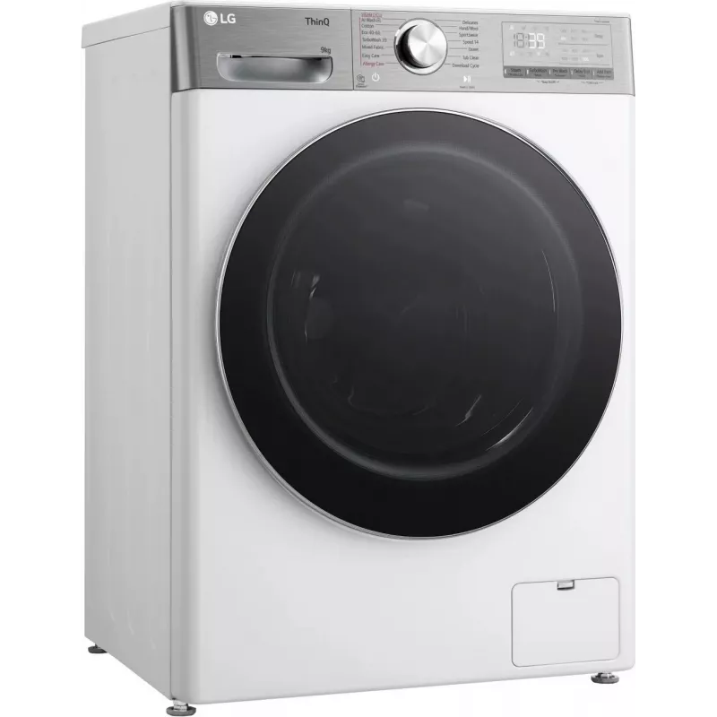 LG F2WR909P3W lavatrice, 9 kg, 47,5 cm, 1200 giri/min