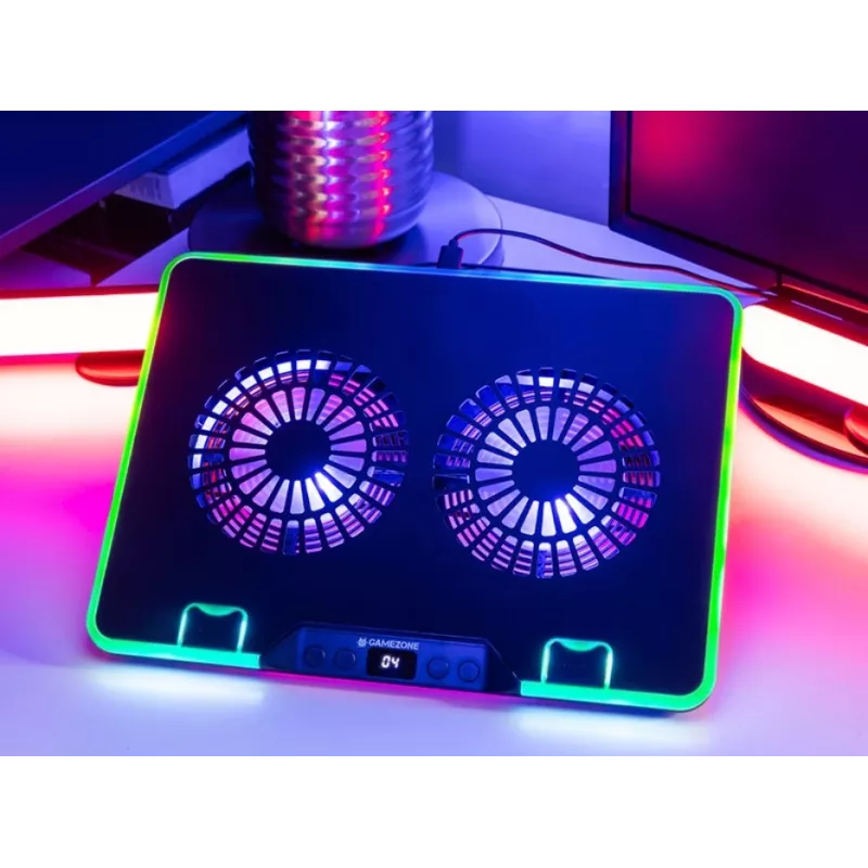 Base di raffreddamento Gamezone Snowman Pro 17 pollici RGB