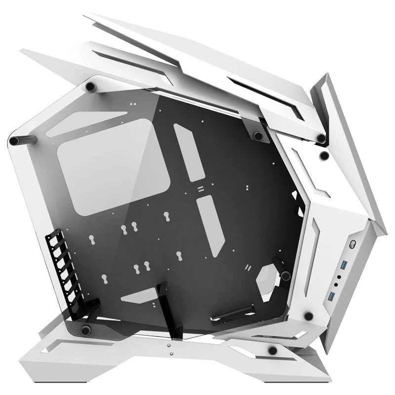 Jonsbo MOD3 - PC - bianco - ATX - EATX - ITX - micro ATX - alluminio - gaming - 17 cm (MOD3 WHITE)