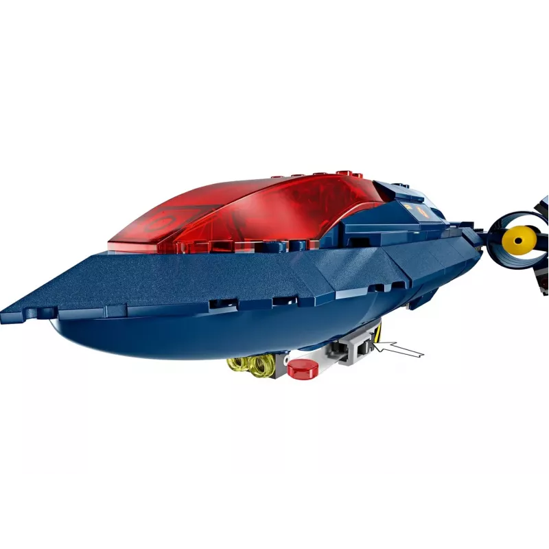 Giocattolo da costruzione LEGO Marvel Super Heroes X-Jet 76281 con 5 minifigure