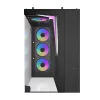 Case per computer Darkflash TH285 (nero) + 4 ventole