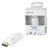 Adattatore di genere LogiLink CV0100 DisplayPort a HDMI bianco